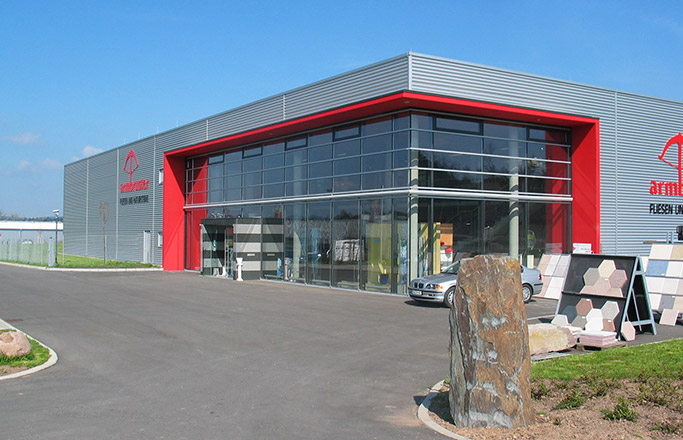 Neubau Ausstellungshalle Firma Armbruster in Schramberg-Sulgen