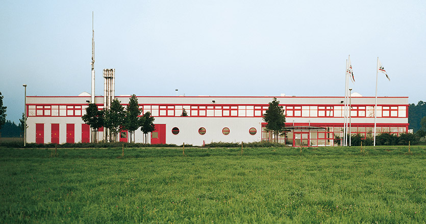Neubau Produktionshalle Firma Giroflex in Trossingen