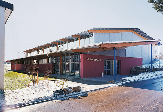 Neubau Sporthalle in Wellendingen